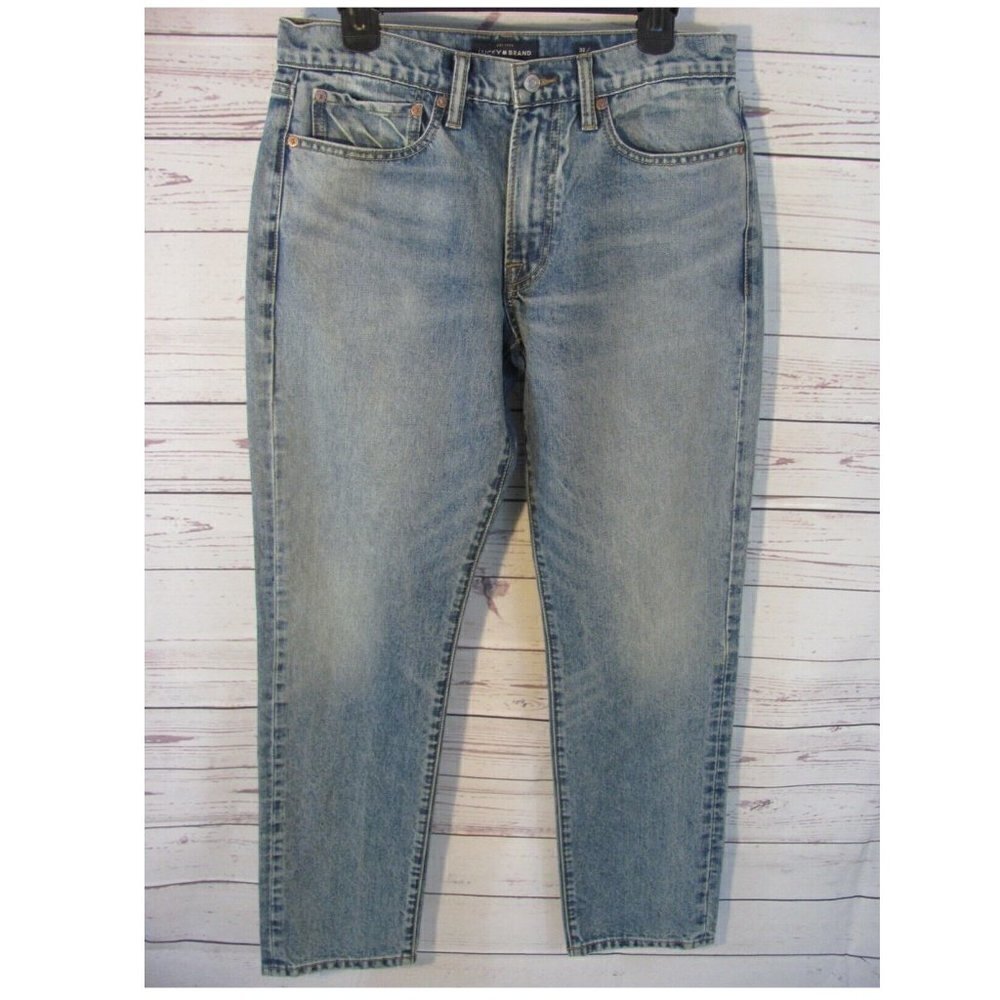 Lucky Brand Jeans Men's Size 32 x 32 Light Wash Mid-Rise Regular Fit